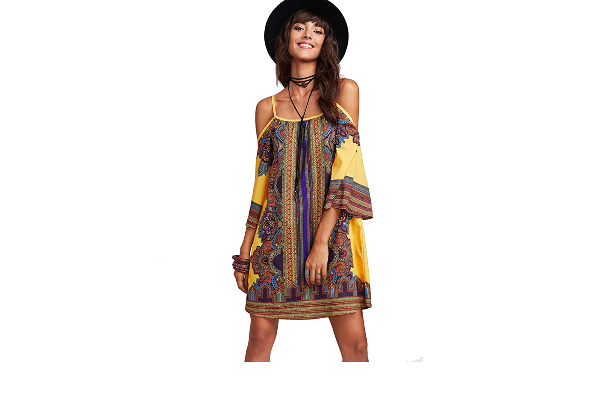 Stand Out in the Summer Heat With This Vibrant Shift Dress